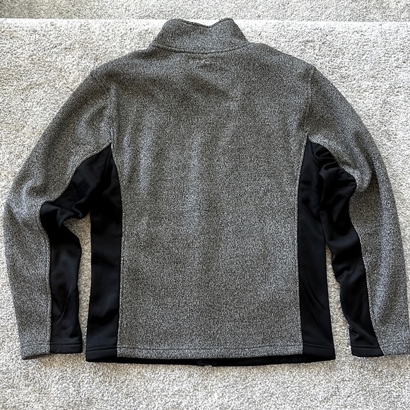 Spyder Mixed Media Zip Front Jacket - Picture 7 of 8